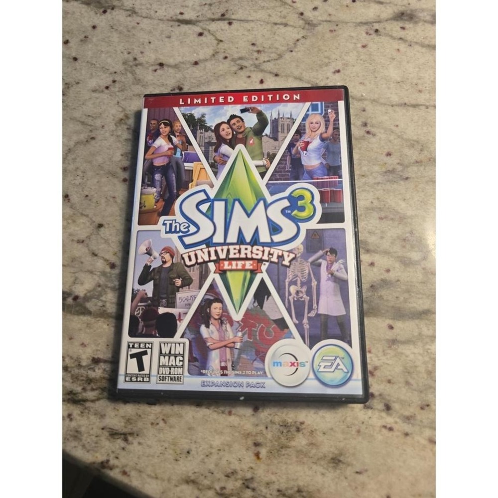 Sims3 University Life PC or MAc